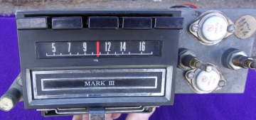 Radio with 8-Track, AM Only